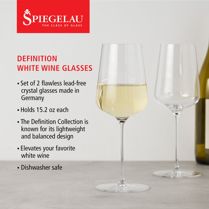 Spiegelau Definition 15.2 oz White Wine Glass set of 2 (1350162)