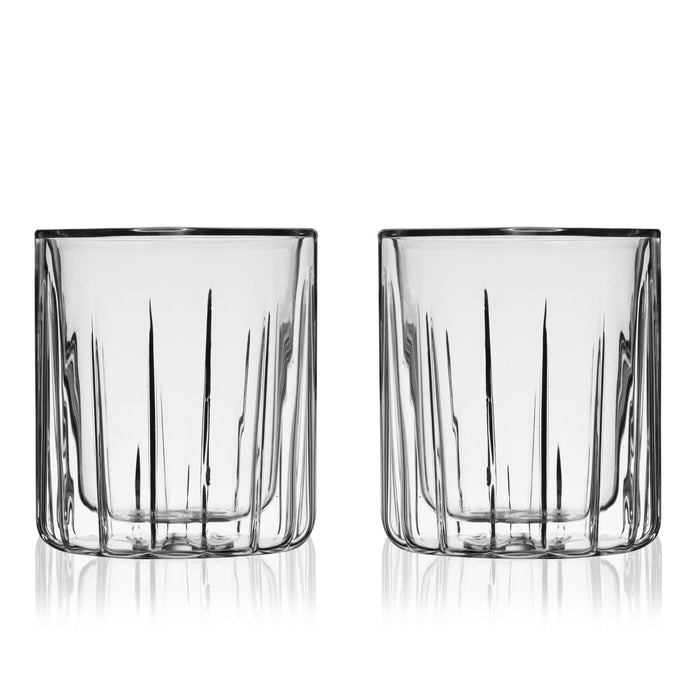 Double Walled Rocks Glasses by Viski (10995)