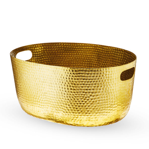 Gold Hammered Tub by Twine (10616)