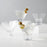 Heavy Base Crystal Martini Glasses by Viski® (10283)