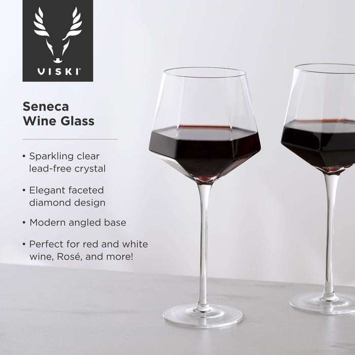 Seneca Wine Glass by Viski (11080)