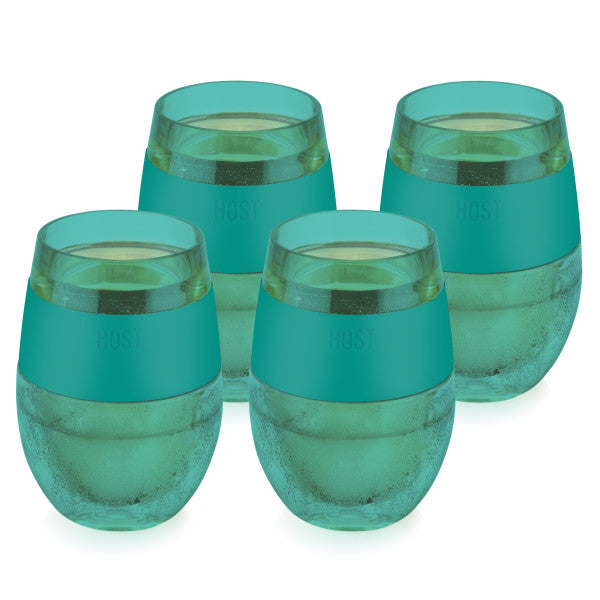 Wine FREEZE Translucent Cooling Cups by HOST