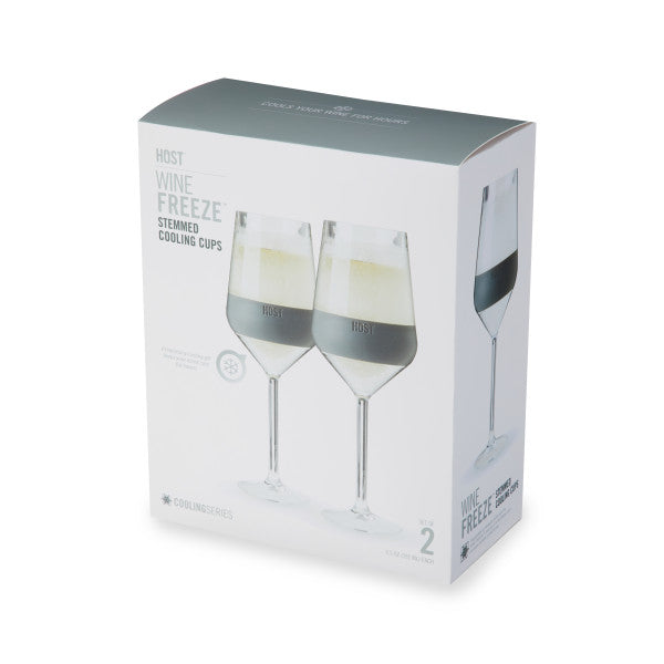 Wine FREEZE Stemmed Cooling Cups by HOST®