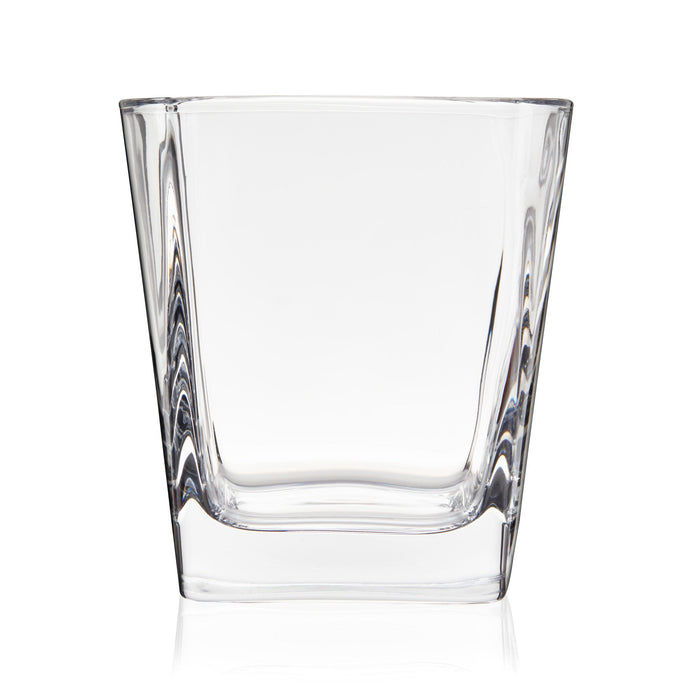 Square Rocks Glass, Set of 4 by True (11163)