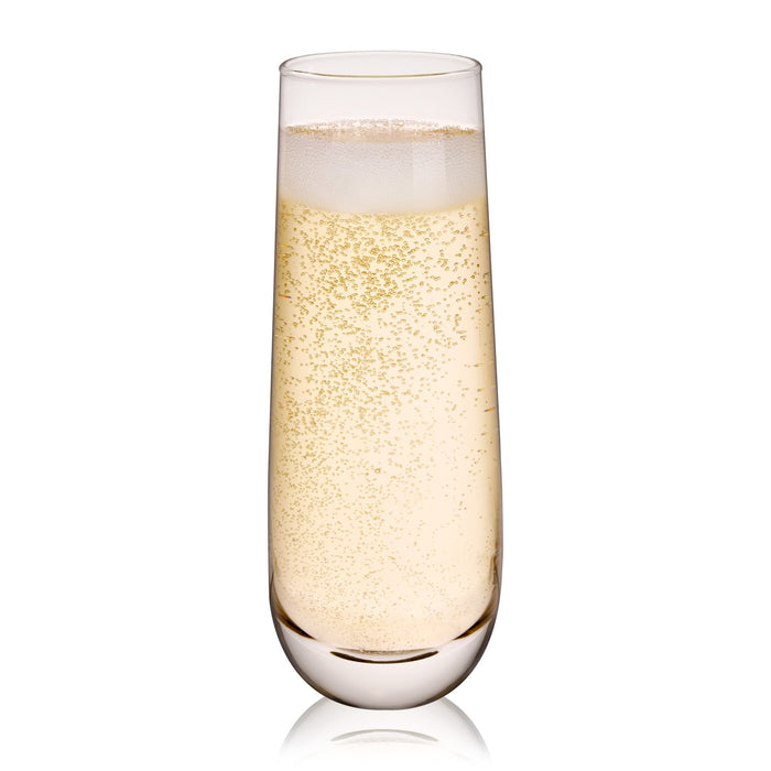 Stemless Champagne Flutes by True Set of 8 (11438)