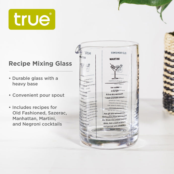 Recipe Mixing Glass by True (11016)