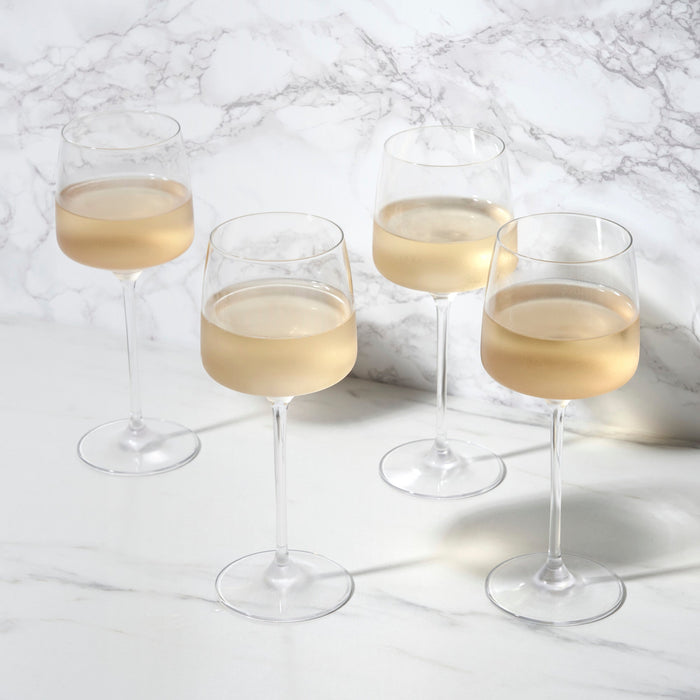 Reserve Julien Crystal Chardonnay Glasses By Viski (Set of 4)