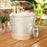 Jute Wrapped Galvanized Ice Bucket by Twine (10880)