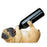 Pug Wine Bottle Holder - Shop Online Now - USA