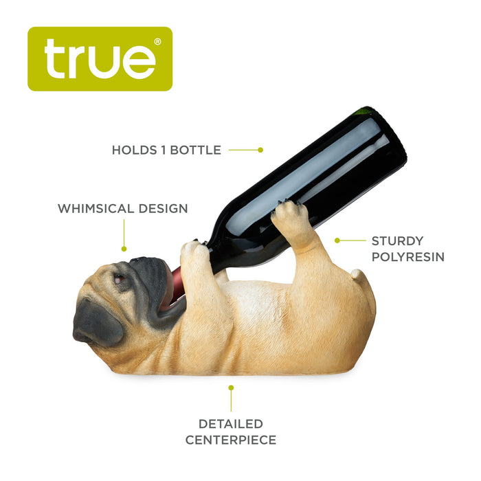 Pug Wine Bottle Holder - Shop Online Now - USA