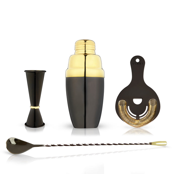 Two Toned Barware Set by Viski (2695)