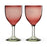 Rosado Stemmed Wine Glass Set by Twine Living (11025)