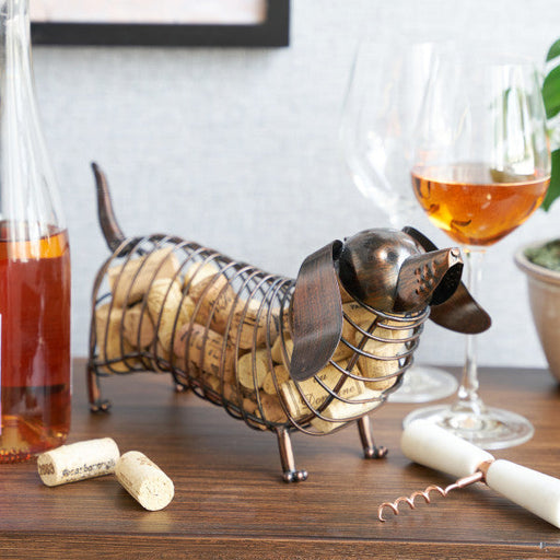 Woof Dachshund Cork Holder by True (5491)