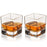 Braque Crystal Rocks Glasses by Viski® (11289)