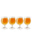 Beer Tulip Glasses, Set of 4 by True (10861)