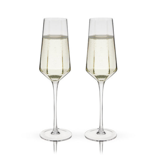 Seneca Stemmed Champagne Flute by Viski (11081)