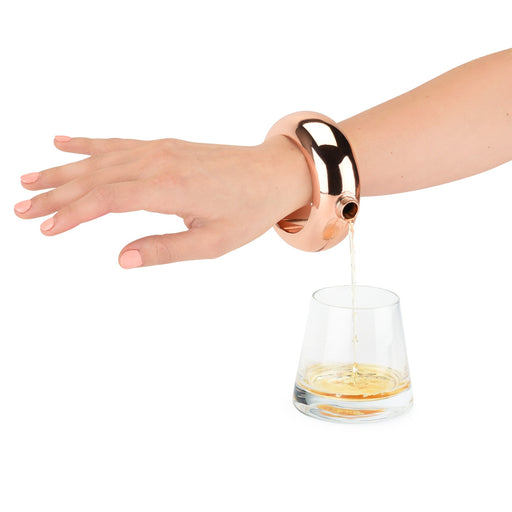 Charade: Rose Gold Bracelet Flask by Blush® (4266)