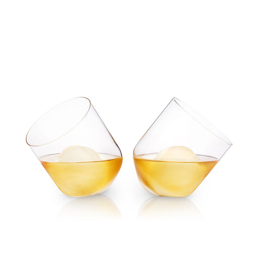 Rolling Crystal Whiskey Tumblers by Viski® (9853)