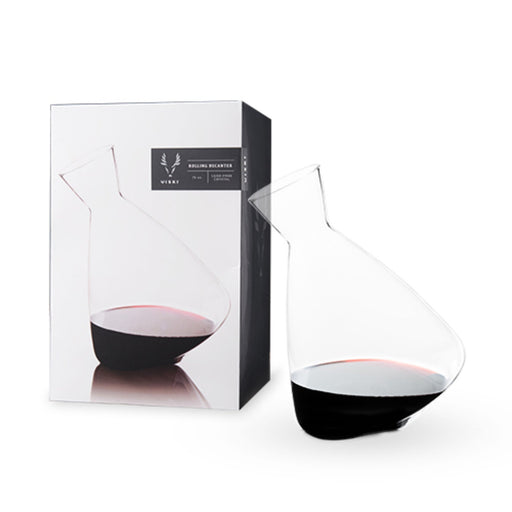 Rolling Crystal Wine Decanter by Viski® (3719)