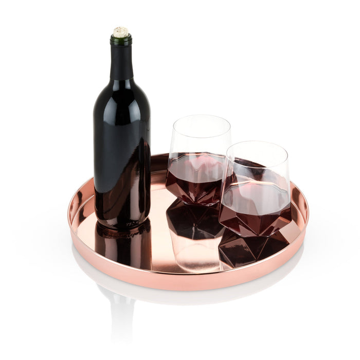 Round Copper Serving Tray by Viski® (4951)