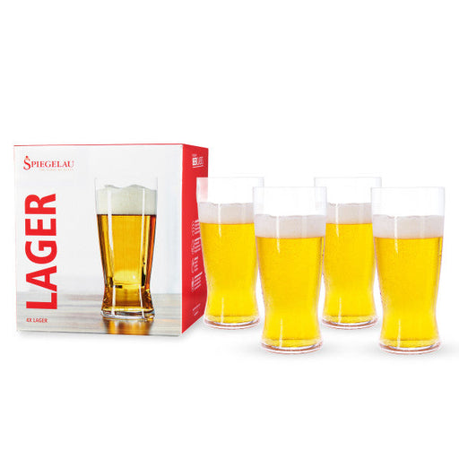 Spiegelau 19.75 oz Lager glass set of 4 (4991971)