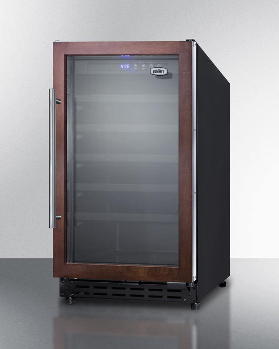 Summit - 18" 34-Bottle Dual-Zone ADA Compliant Wine Cooler (SWC1840BADA)