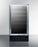 Summit - 18" 34-Bottle Single-Zone Glass Door Wine Cooler (SWC1840B)