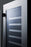 Summit - 18" 29-Bottle Single-Zone Stainless Steel Tempered Glass Door Wine Cooler, Black/Stainless Steel Wrapped Cabinet, Reversible Door (CL18WC)