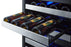 Summit - 24"  Dual-Zone Wine Cooler & 2-Drawer Refrigerator-Freezer Combination (SWCDRF24)