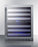 Summit - 24" 46-Bottle Dual-Zone Built-in ADA Compliant Wine Cooler (ALWC532)