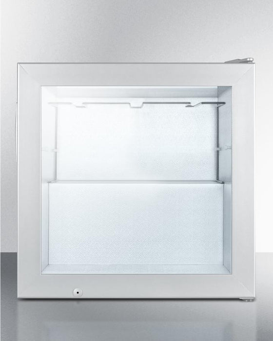 Summit Compact Glass Door Vodka Chiller (SCFU386VK)