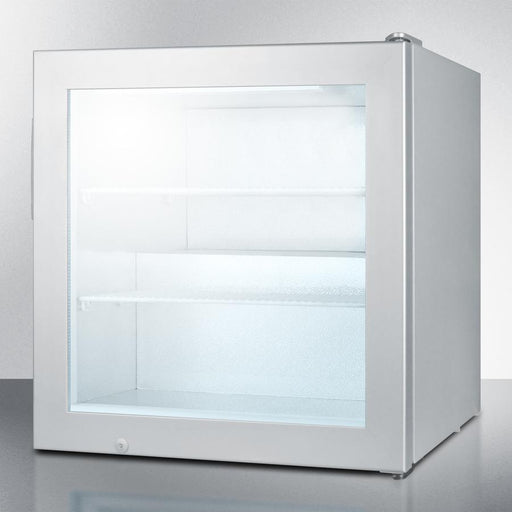 Summit Compact Glass Door Vodka Chiller (SCFU386VK)