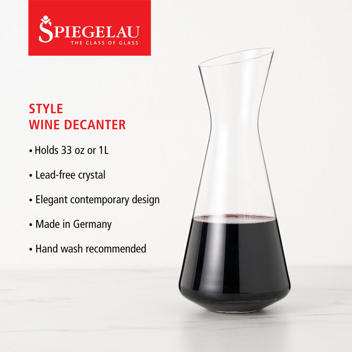 Spiegelau Style 1L Wine Decanter Set of 1 (4670157)