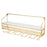 Gold Wall Mounted Wine Rack & Cork Storage (10617)