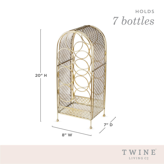 Trellis 7 Bottle Wine Rack by Twine (10250)