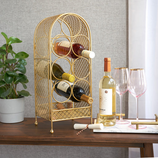 Trellis 7 Bottle Wine Rack by Twine (10250)