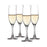 Spiegelau Salute 7.4 oz Champagne flute set of 4 (4720175)