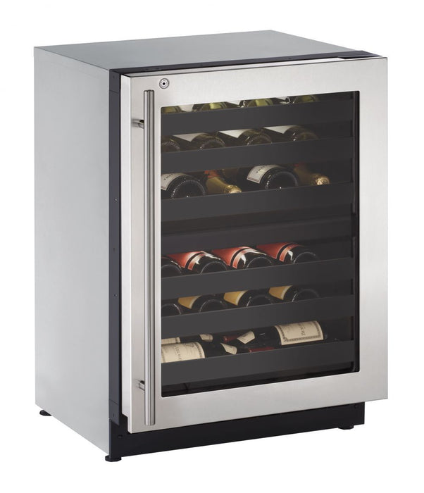 U-Line - 24" 2000 Series Dual-Zone Wine Cooler (2224ZWC)