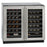 U-Line - 36" 3000 Series Dual-Zone Wine Cooler w/ French Door (3036WCWC)