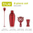 Red Barware Set by True