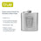 Keep Calm Stainless Steel Flask by True (11171)