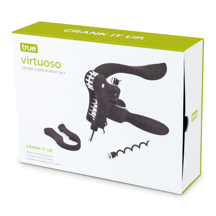 Virtuoso Lever Corkscrew Set by True (2378)