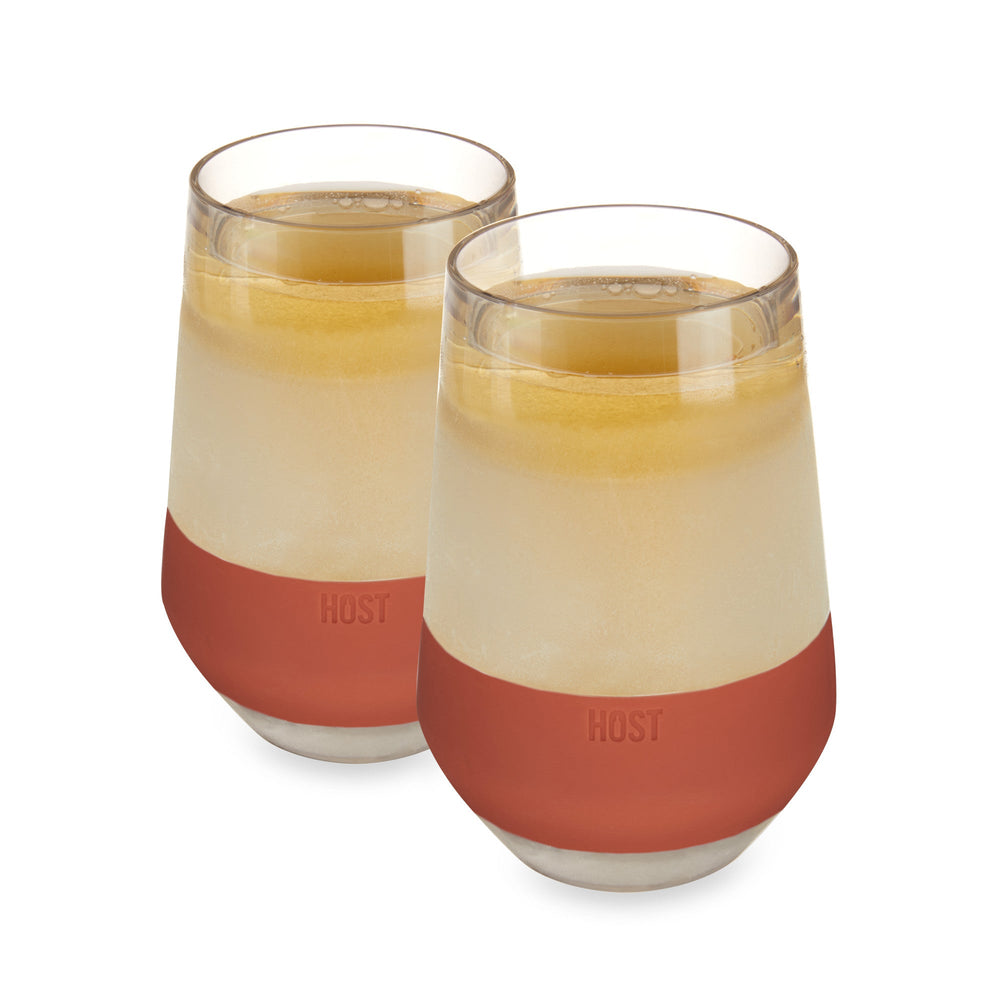 Wine FREEZE™ XL in Terra Cotta (set of 2) by HOST® (10029)