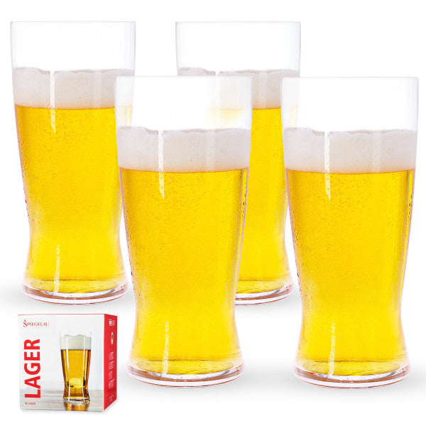 Spiegelau 19.75 oz Lager glass set of 4 (4991971)