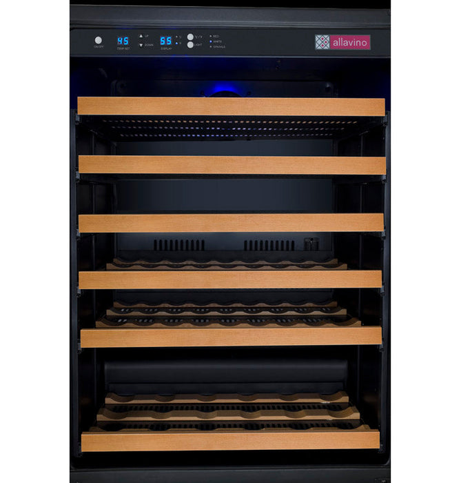 Allavino - 24"  56-Bottle Single-Zone FlexCount II Wine Cooler (AO VSWR56)