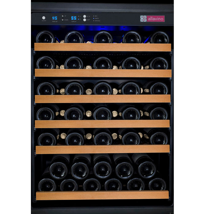 Allavino - 24"  56-Bottle Single-Zone FlexCount II Wine Cooler (AO VSWR56)