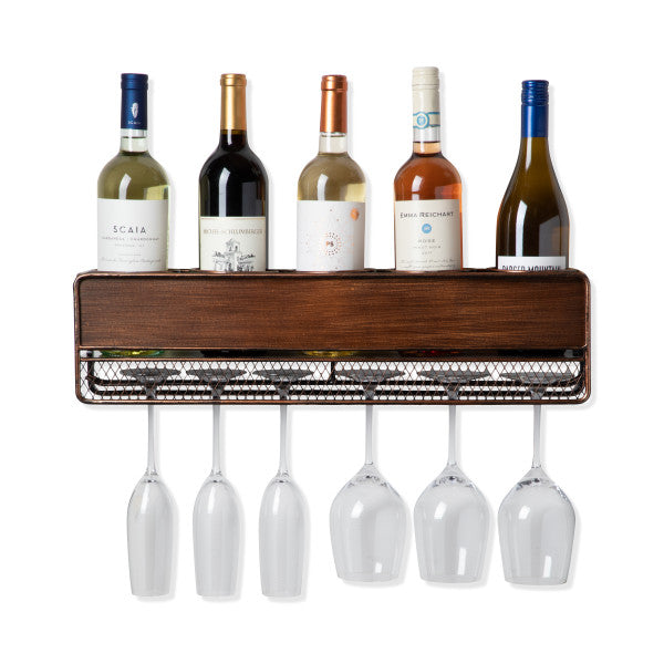 Rustic Wine Shelf by True (10511)