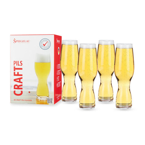 Spiegelau 12.8 oz pilsner glass set of 4 (4991385)