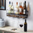 Wall Mounted Wire Wine Shelf and Cork Cage by True (10510)