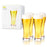 Wheat Beer Glasses, Set of 4 by True (9954)